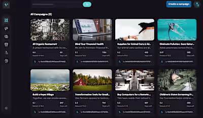 Crypto Crowdfunding DApp
