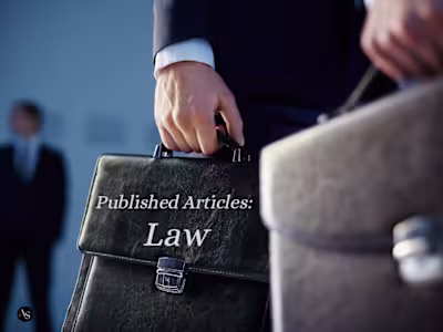Published Articles: Law
