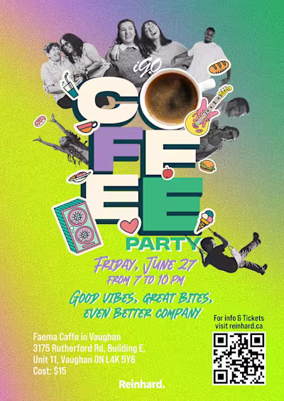 Coffee Party Visual Identity Design