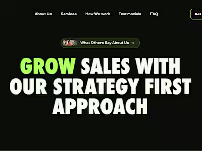 Forge - Digital Marketing Website