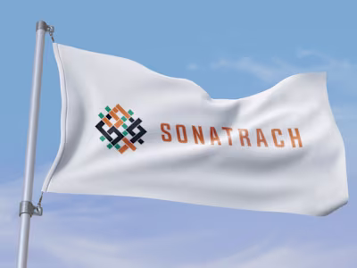 Sonatrach 60th-anniversary brand identity