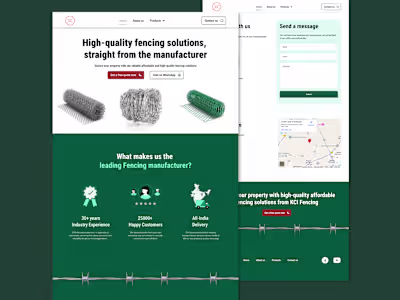 Website Redesign with UI/UX Enhancements in Framer