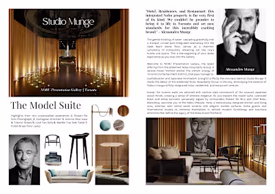 Editorial Spreads for Furniture & Lifestyle Brands