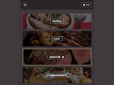 Digital Restaurant Menu