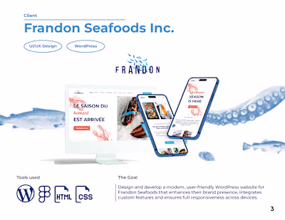 UX/UI Design & WordPress Development