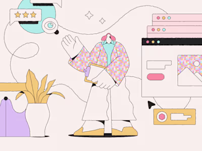 Vector Illustrations for Marketing Blog