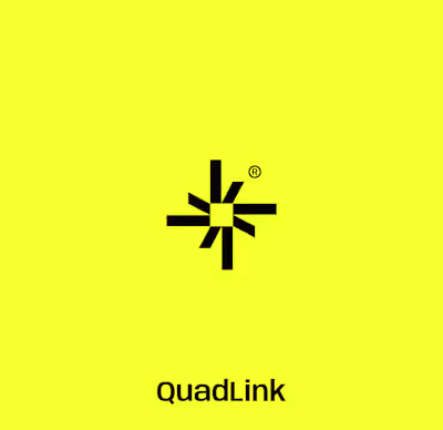 QuadLink Visual Identity Design #Logo #Logodesign #Branding ...