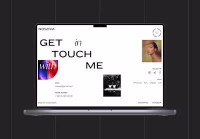 VisualVoyage: Navigating the Design of a Photographer's Website