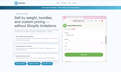 A Shopify-like platform