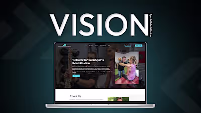 VSR - Landing Page Design