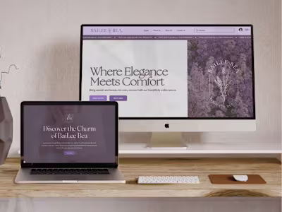 Bailee Bea Branding and Website Development