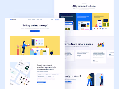 Landing Page Design Works