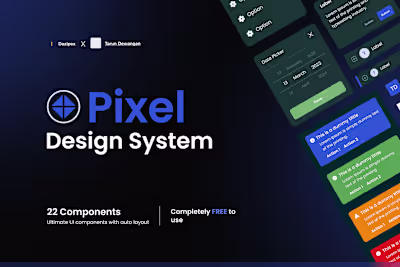 Pixel Design System - Free Design System :: Behance