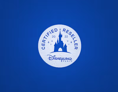 Disneyland Paris Ticket Reseller Logo Design