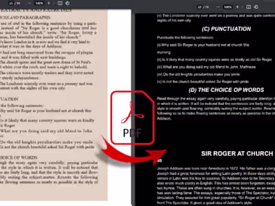 Professional PDF to Word/Excel Conversion & Typing Services