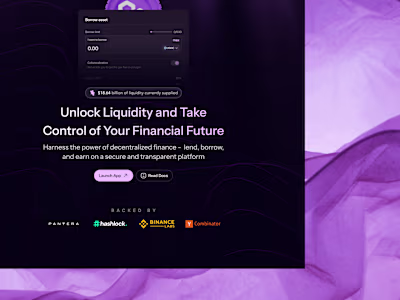 Designing Financial Freedom in Decentralized Finance for Ortega