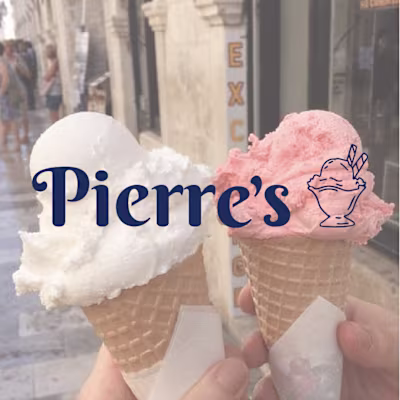 Pierre's Premium Ice Cream Re-brand Project  