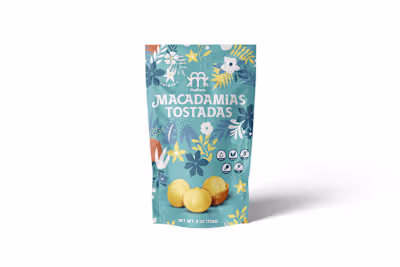 Makmia Macadamias Tostadas · Packaging ::