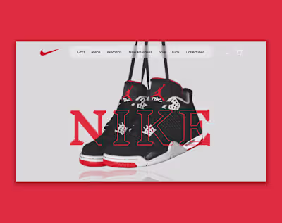 Nike Hero Design — Web Design
