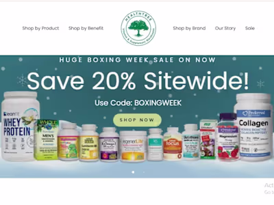 Shopify store Design |Store SEO|Email & Social Media Marketing 