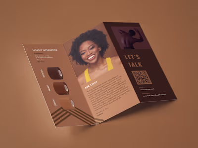 Print design for an inclusive sports brand