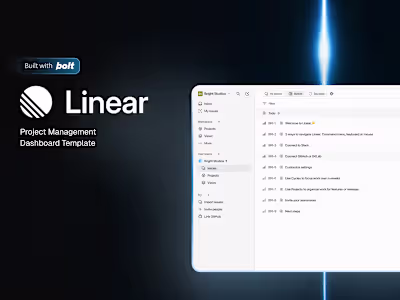 Linear - Clone Template