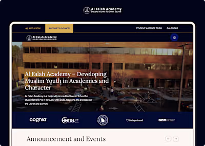 Al Falah Academy Educational Overview 