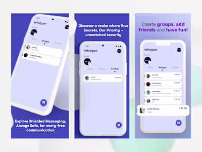 A chat Mobile App(Android and Ios) using Flutter