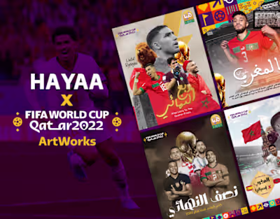 Hayaa X FIFA WORLD CUP 2022 - ArtWorks