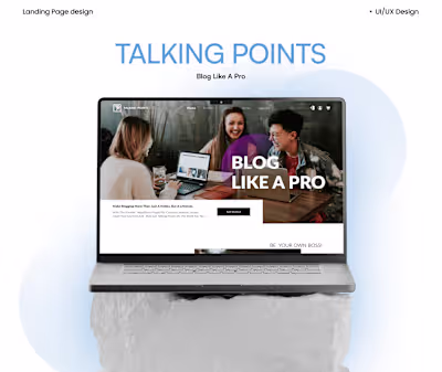 Website Design For Blog