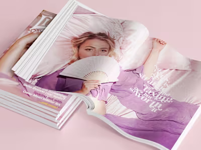 Dolly-Inspired Magazine: Art Direction, Illustration + Layout