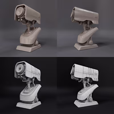 Personal project focused on hard surface modeling, texturing...