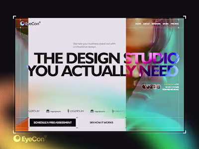 Eyecon Website Design
