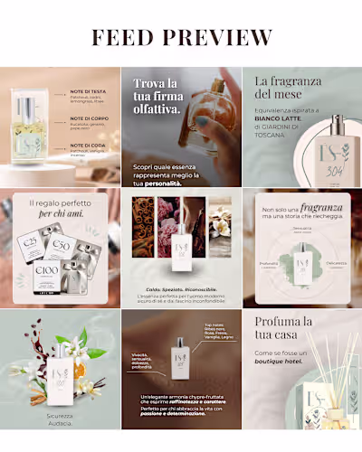 Brand Identity Design for Fragrance Brand