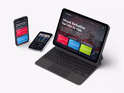 Pertamina : Landing page & UI UX design