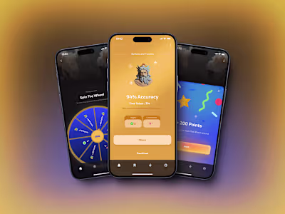 Gamified Learning app UI design | Crypto