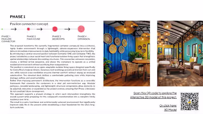 Container Compound Pavilion Design