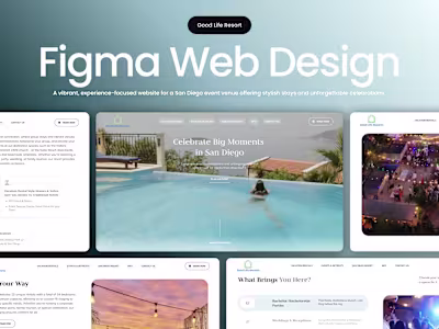 Figma Web Design for San