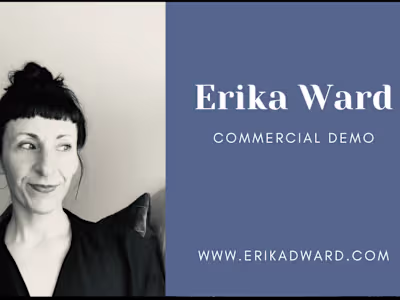 Erika Ward - Commercial Voiceover Demo - YouTube