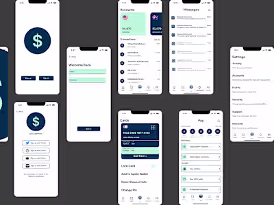 UI/UX REDESIGN OF FINANCIAL APP