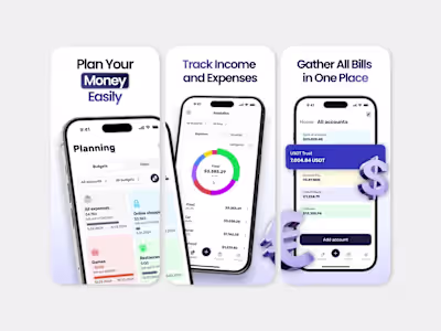 Budget Tracker App Screenshots