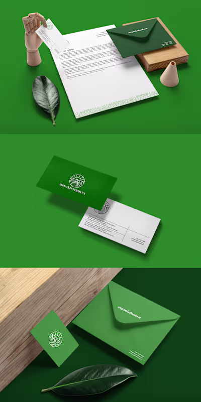 Organicfood - Brand Identity on Behance
