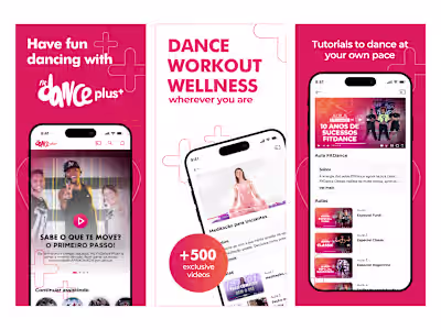 Dance, workout, and wellness app