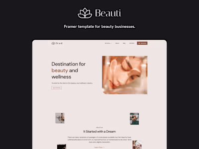 Framer Website Design and Development
