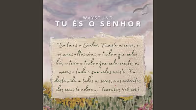 Musical Production - Tu És o Senhor