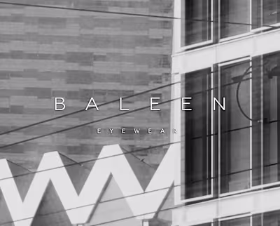 Video Content - Baleen, premium eyewear, 2025