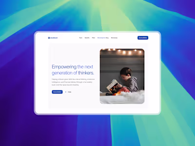 Educational Website Design & Development