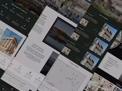 Website design for Real-Estate company