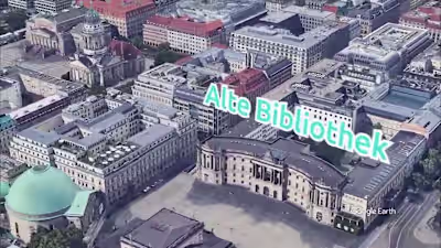 Videos with mapped routes on the maps (2d/3d)