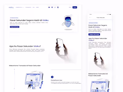Visiku Website and App Redesign